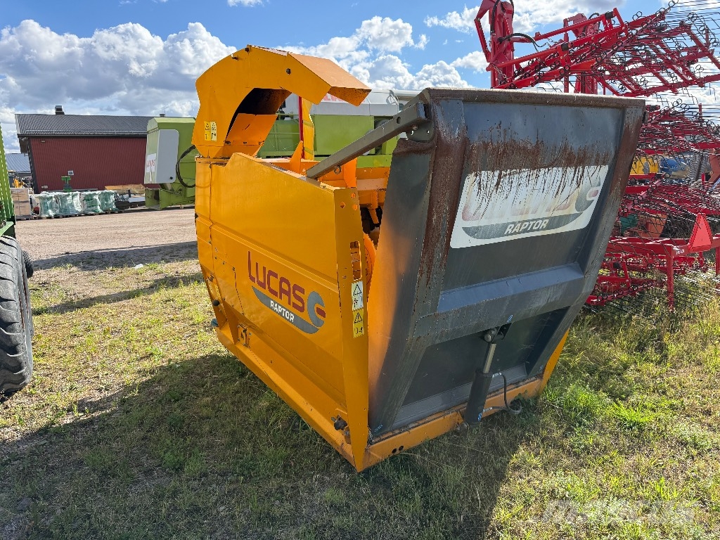 Lucas Raptor Telehandler St.BM آلات تمزيق الحزم وتقطيعها ونشرها