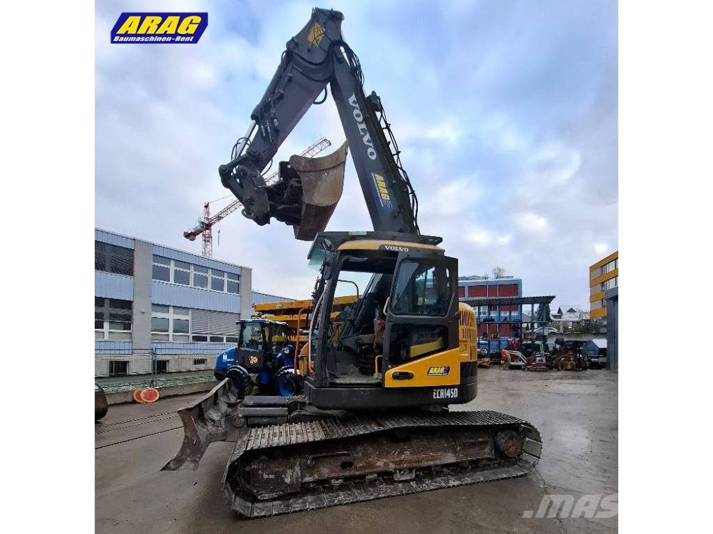Volvo ECR 145 D Vikšriniai ekskavatoriai