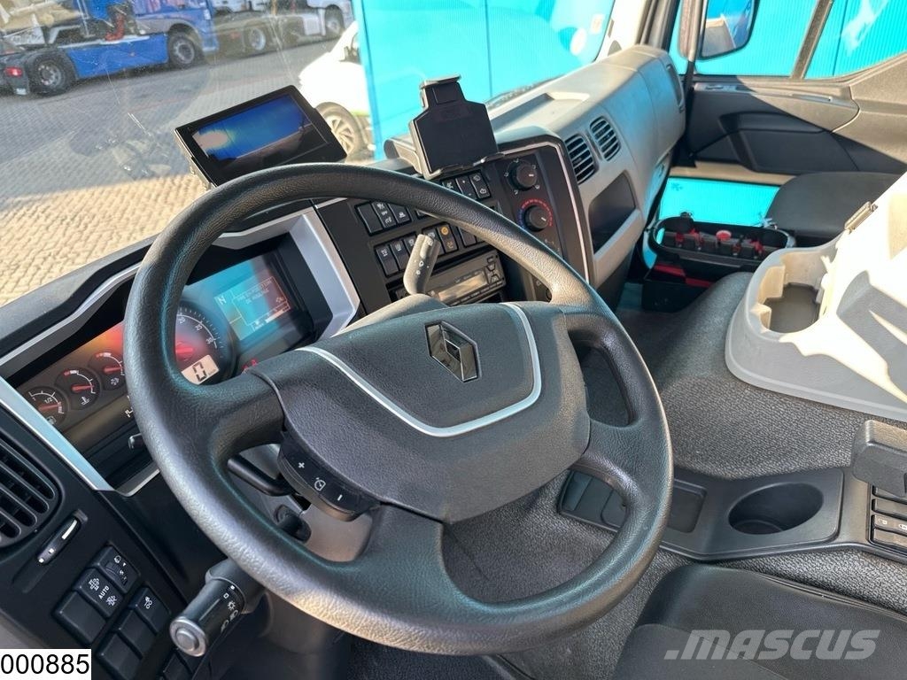 Renault C 380 EURO 6, 6x2 Palfinger Platte bakwagens