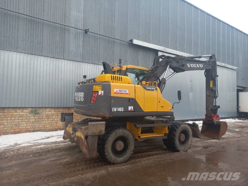 Volvo EW 140 D Ekskavatori uz riteņiem