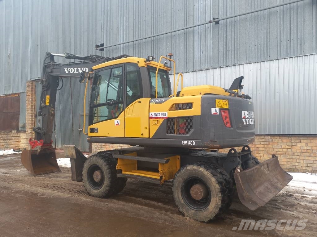 Volvo EW 140 D Ekskavatori uz riteņiem