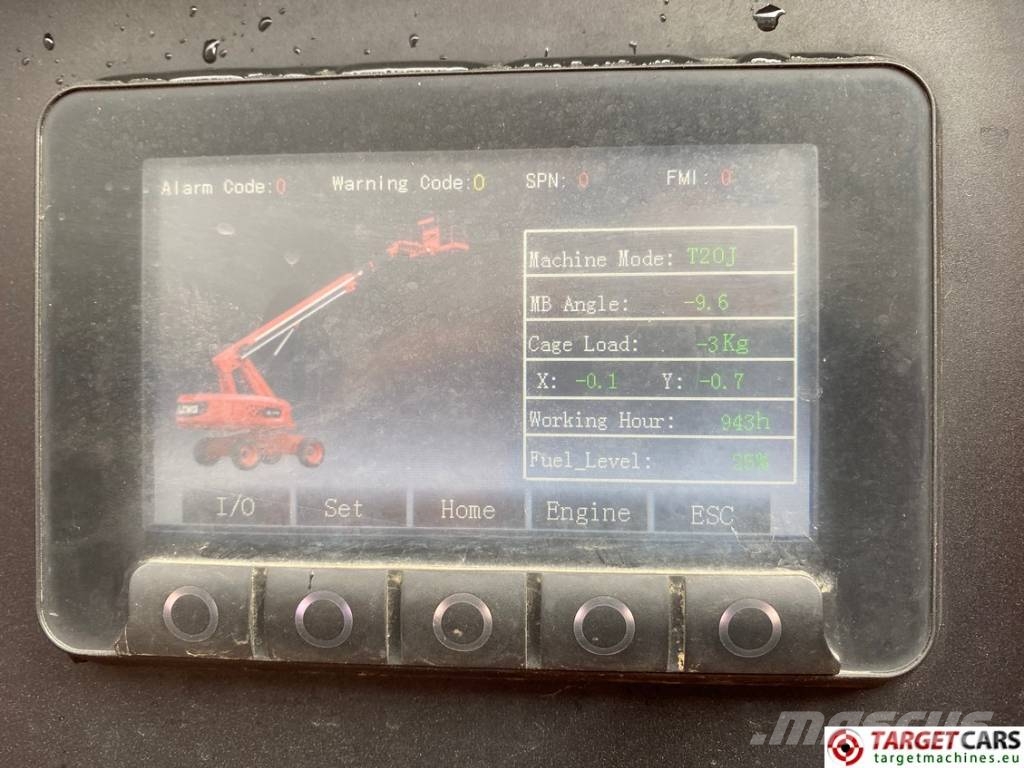LGMG T20J Diesel 4x4 Telescopic Boom Work Lift 2170cm Teleskop bomliftar