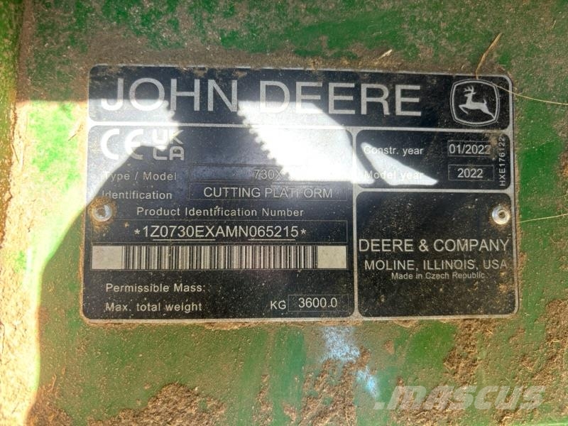 John Deere S780 inkl. 730X Sonstige Landmaschinen