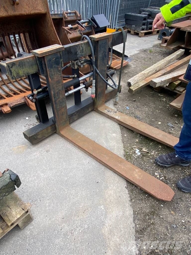 Hydrauliske pallegafler 5 tons Volvo L60-110 Građevinarske viljuške