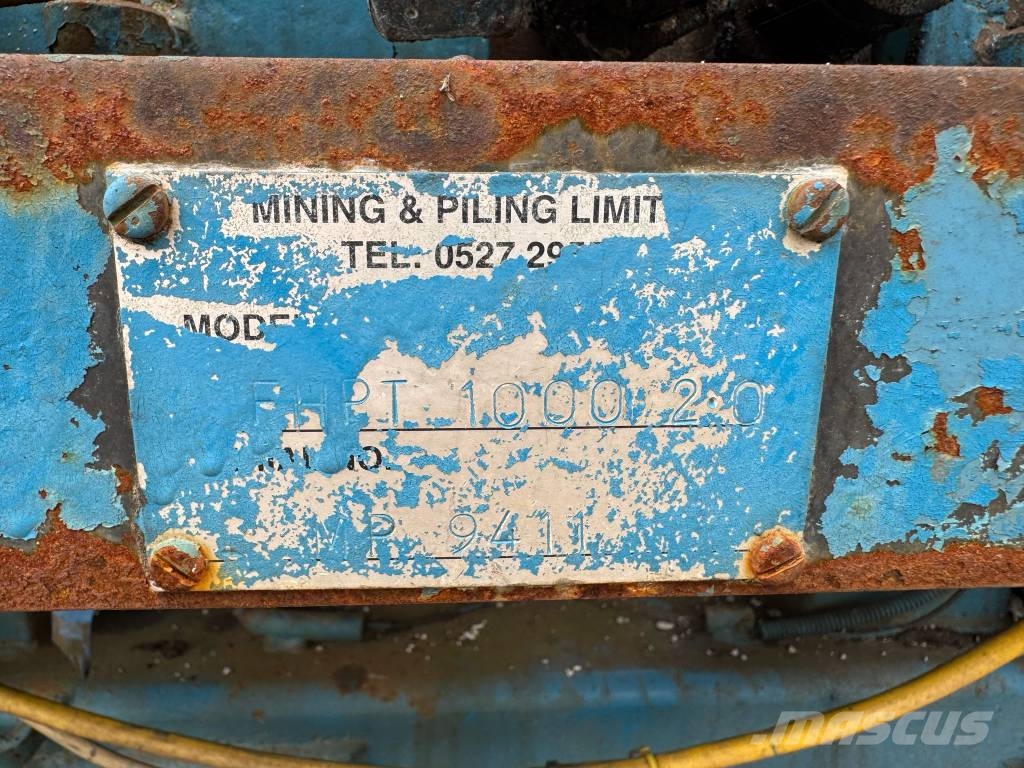 Mini Piling Rig FHPT 1000 2.0 Máquinas de pilotes