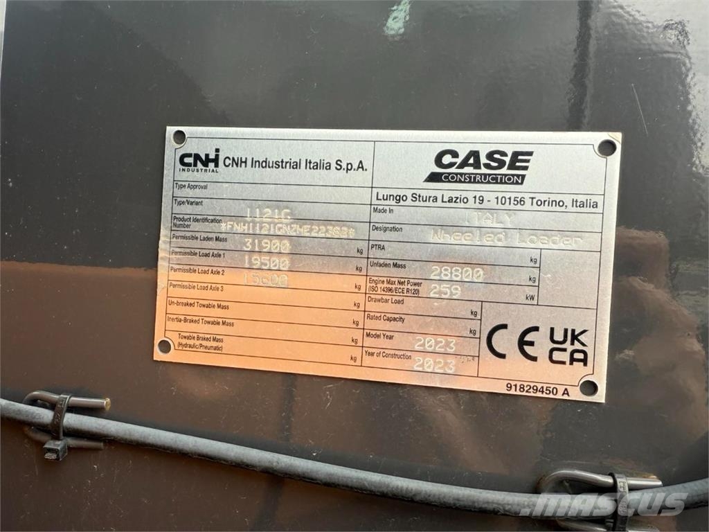 CASE CE 1121G Kolové nakladače