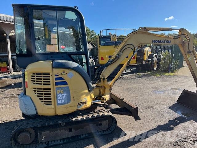 Komatsu PC 27 MR-2 حفارات صغيرة أقل من 7 طن (حفارات صغيرة)