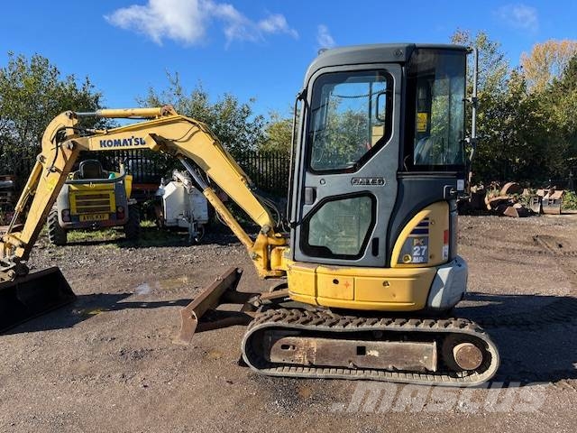 Komatsu PC 27 MR-2 حفارات صغيرة أقل من 7 طن (حفارات صغيرة)
