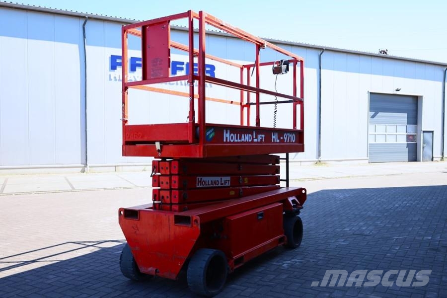 Holland Lift Ecostar HL-9710 Electric, 12m Working Height, 325k Scissor lifts