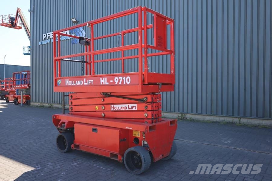 Holland Lift Ecostar HL-9710 Electric, 12m Working Height, 325k Scissor lifts
