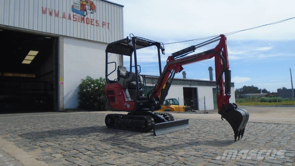 Yanmar SV 18 Minigravemaskiner