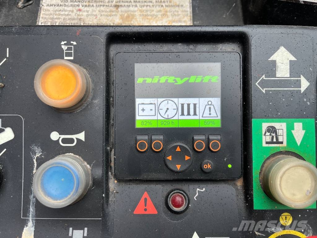 Niftylift HR 28 Kompakte selbstfahrende Hebebühnen
