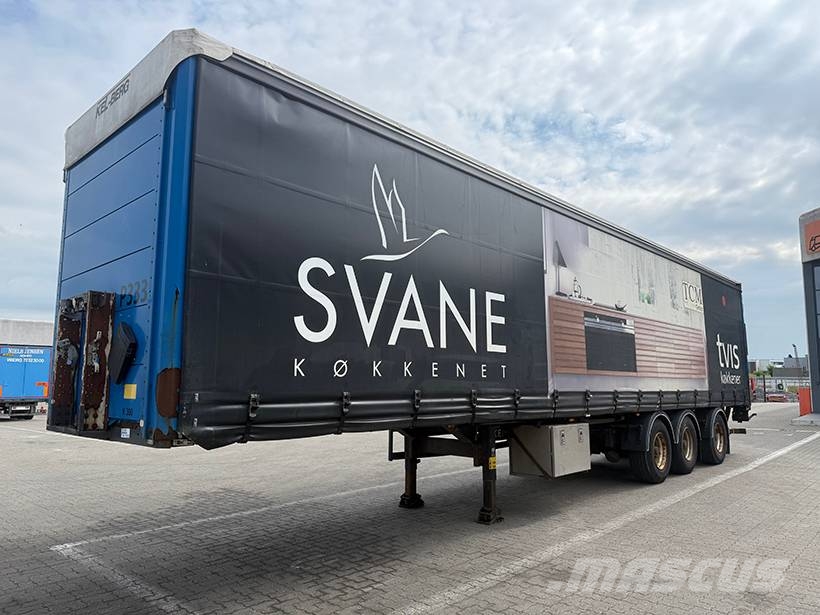 Kel-Berg 3 axle Curtainsider / Planenauflieger Poluprikolice sa ciradom