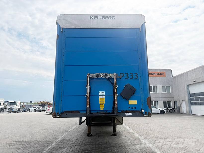 Kel-Berg 3 axle Curtainsider / Planenauflieger Poluprikolice sa ciradom