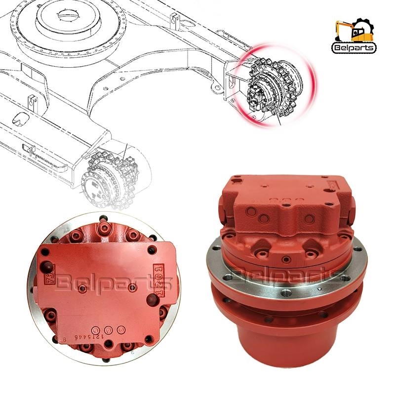 CAT 301.6 301.7 301.8 Final Drive Travel Motor Коробка передач