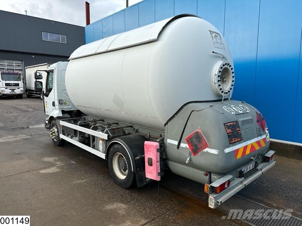 Renault Midlum 220 Dxi 16104 Liter, LPG GPL, Gastank, Stee شاحنات ذات صهاريج