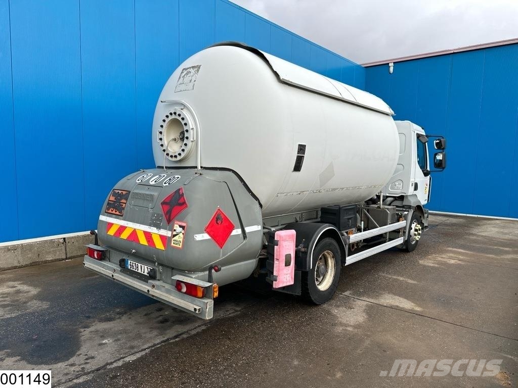 Renault Midlum 220 Dxi 16104 Liter, LPG GPL, Gastank, Stee شاحنات ذات صهاريج