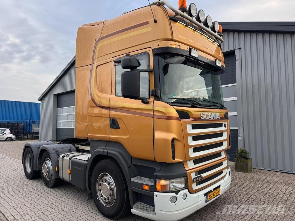 Scania R480 6x2T, Retarder, Manual, King of the Road Nyergesvontatók