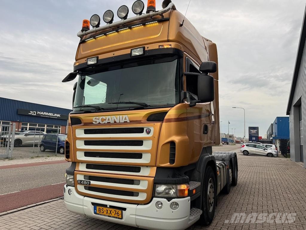 Scania R480 6x2T, Retarder, Manual, King of the Road Nyergesvontatók