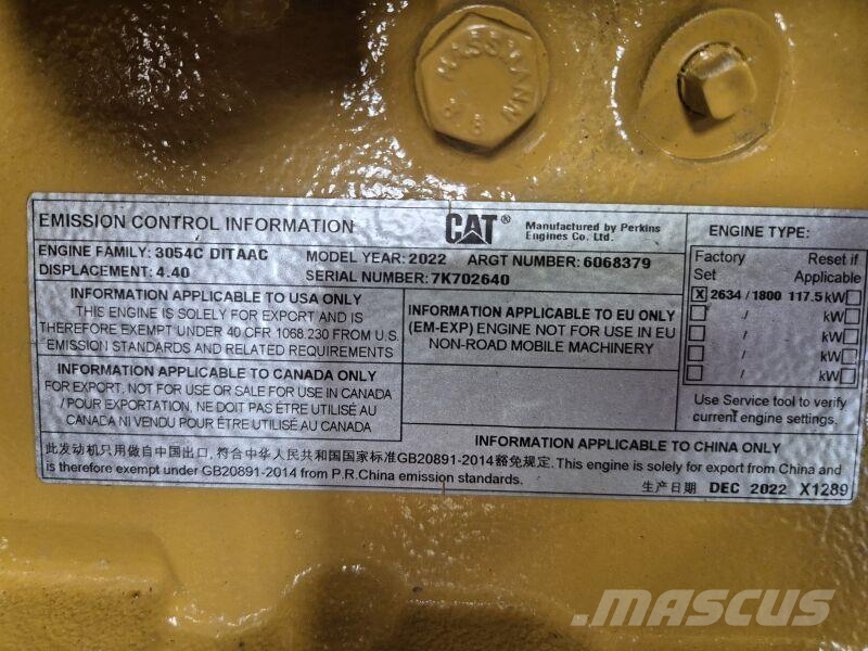 CAT 3054C DITAAC Engines