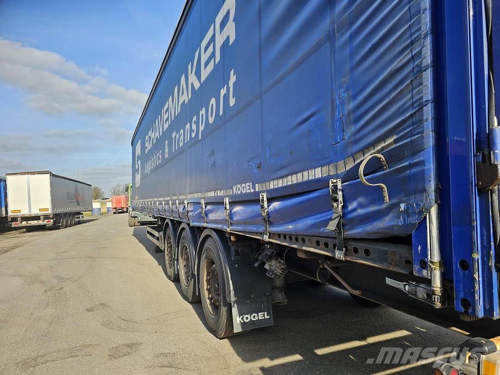 Kögel s 24-1 - COIL - SLIDING ROOF - SAF DISC Semirremolques de caja de lona