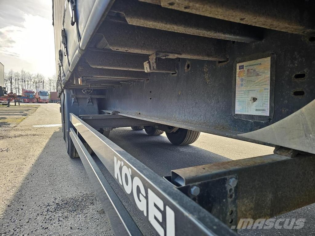 Kögel s 24-1 - COIL - SLIDING ROOF - SAF DISC Semirremolques de caja de lona