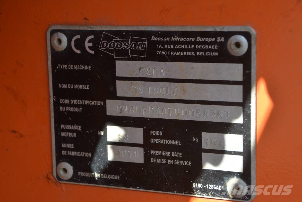 Doosan DX 180 LC Raupenbagger