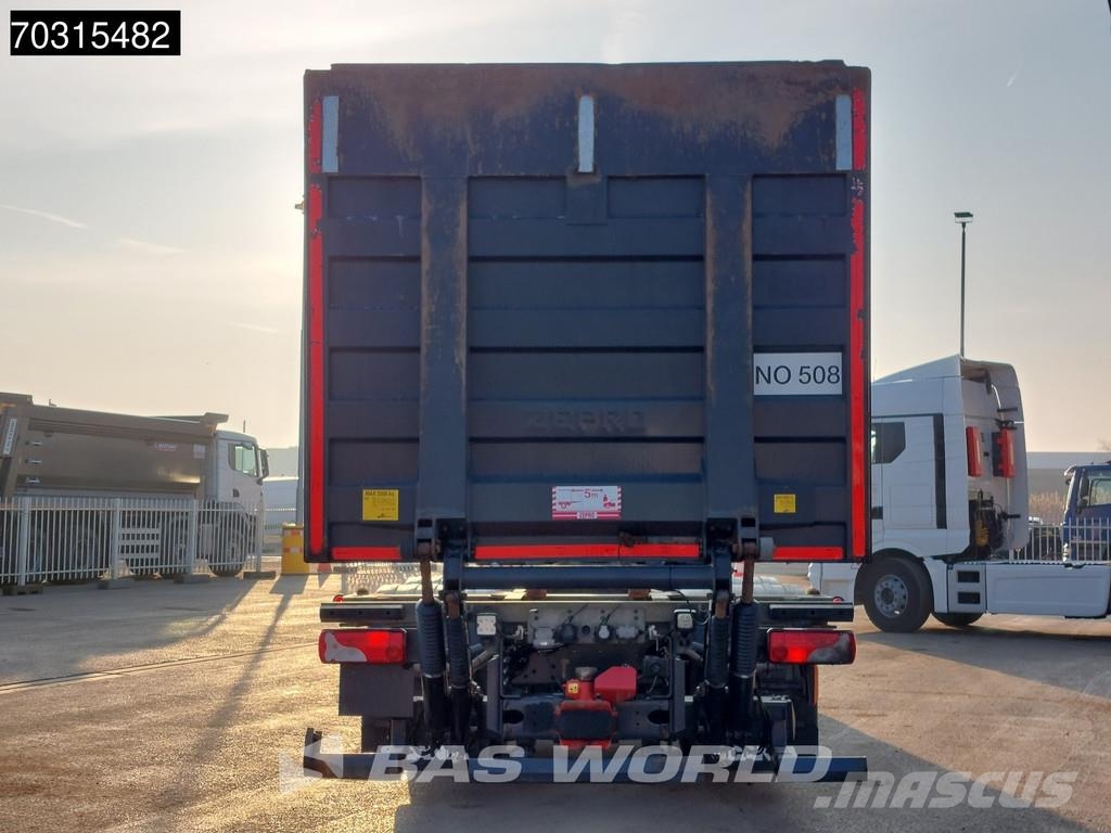 Scania P500 P 6X2 Full Air Zepro 2500kg Ladebordwand Lift Camiones desmontables