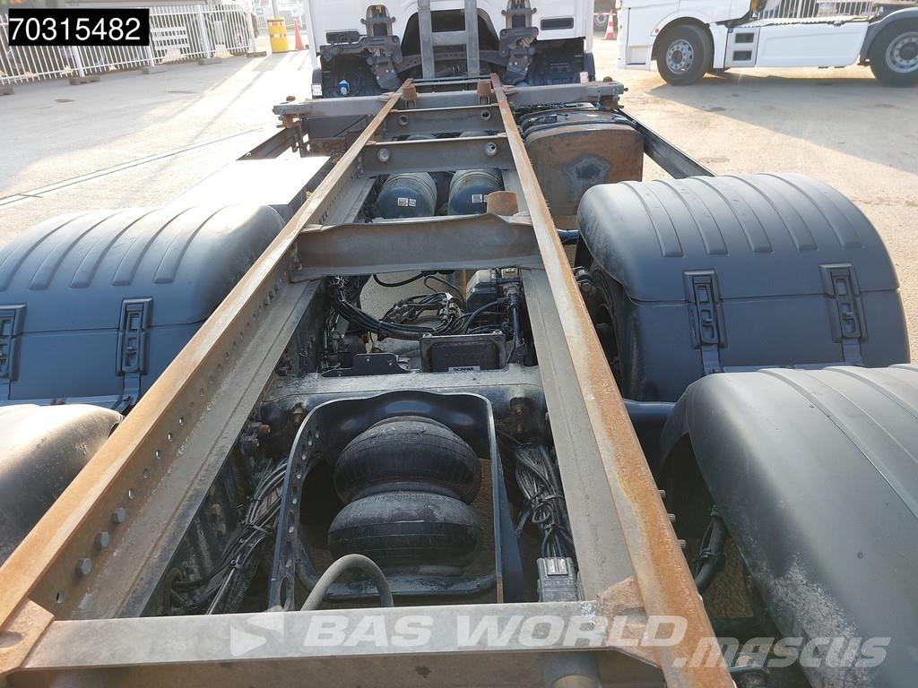 Scania P500 P 6X2 Full Air Zepro 2500kg Ladebordwand Lift Camiones desmontables