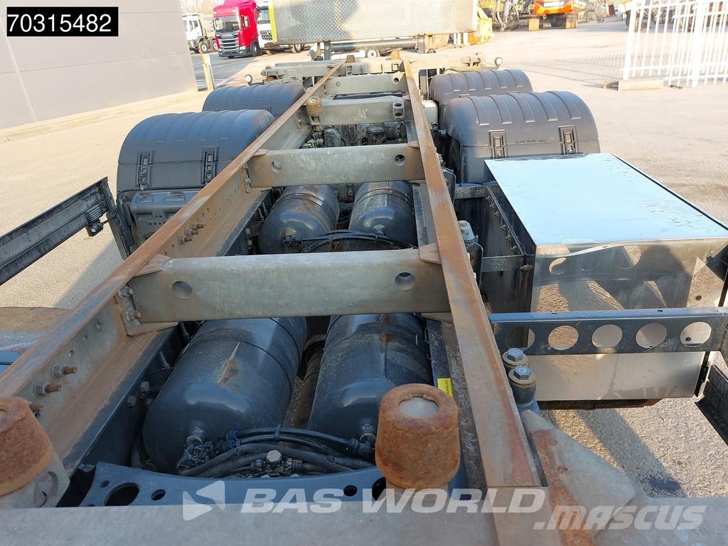 Scania P500 P 6X2 Full Air Zepro 2500kg Ladebordwand Lift Camiones desmontables