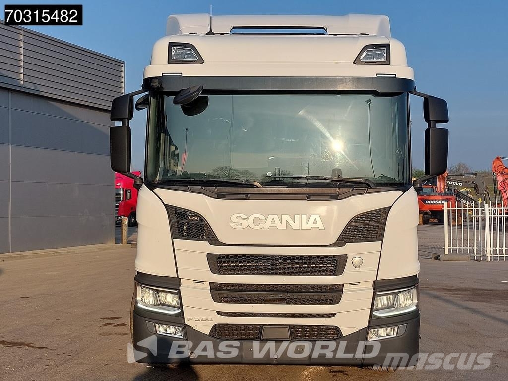 Scania P500 P 6X2 Full Air Zepro 2500kg Ladebordwand Lift Camiones desmontables