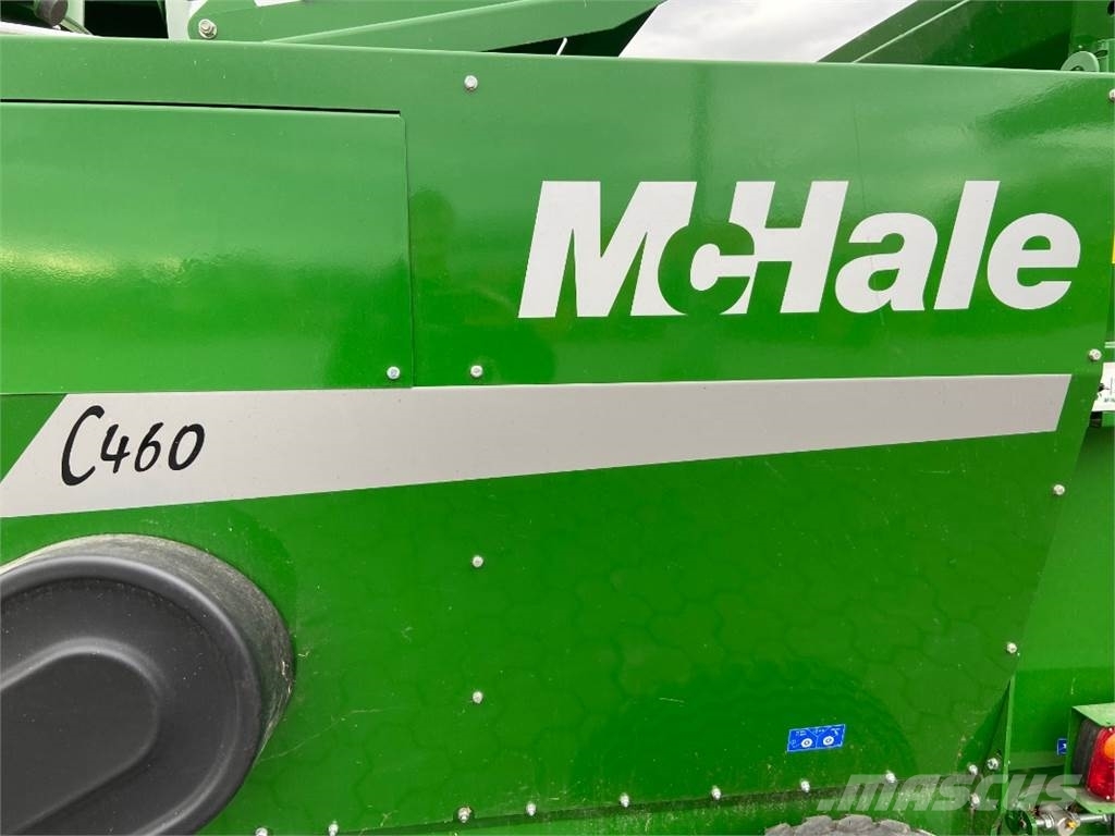McHale Silgaeverteiler und Strohhäcksler "C 460" Besleyici, ventilatör ve asansörler