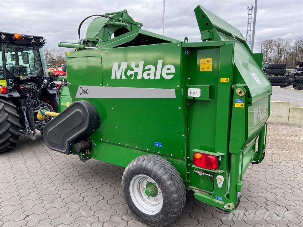 McHale Silgaeverteiler und Strohhäcksler "C 460" Besleyici, ventilatör ve asansörler