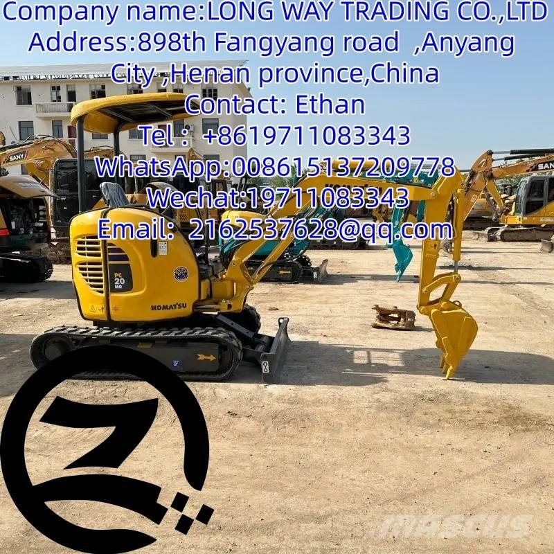Komatsu PC20 Гусеничні екскаватори
