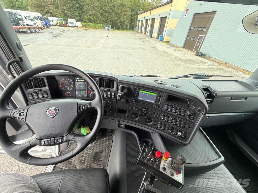 Scania G490 4X4+2 EURO6 + RETARDER + STEEL/AIR Billenő teherautók