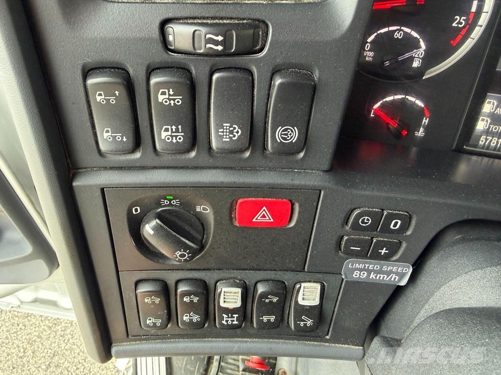 Scania G490 4X4+2 EURO6 + RETARDER + STEEL/AIR Billenő teherautók