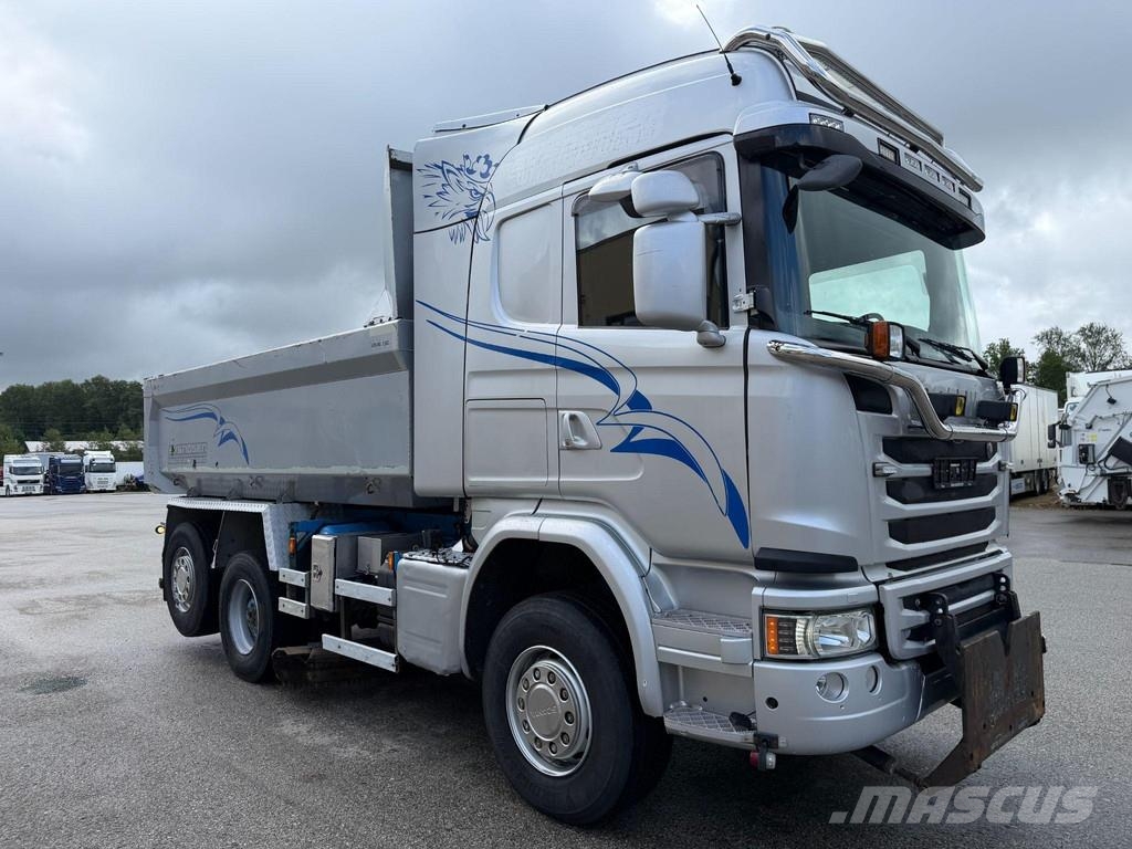 Scania G490 4X4+2 EURO6 + RETARDER + STEEL/AIR Billenő teherautók