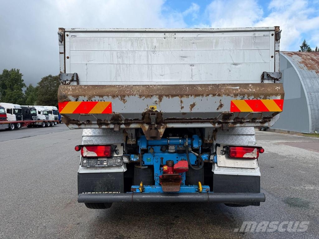Scania G490 4X4+2 EURO6 + RETARDER + STEEL/AIR Billenő teherautók