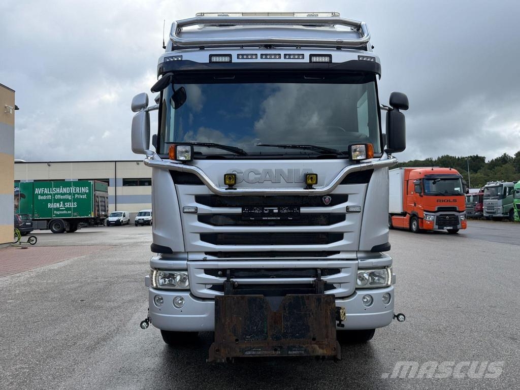 Scania G490 4X4+2 EURO6 + RETARDER + STEEL/AIR Billenő teherautók
