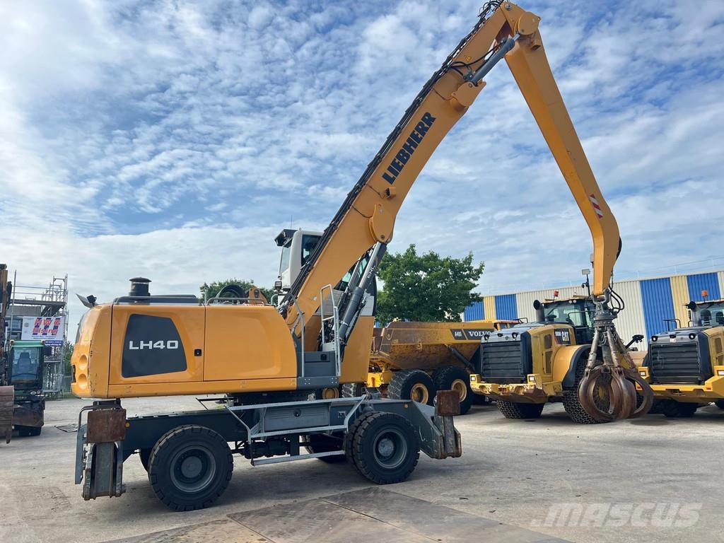 Liebherr LH40M Litronic . Manejadores de residuos industriales
