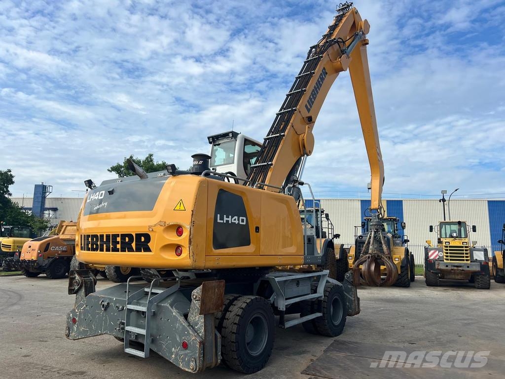 Liebherr LH40M Litronic . Manejadores de residuos industriales