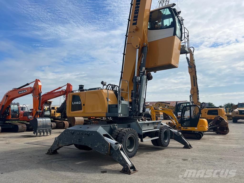 Liebherr LH40M Litronic . Manejadores de residuos industriales