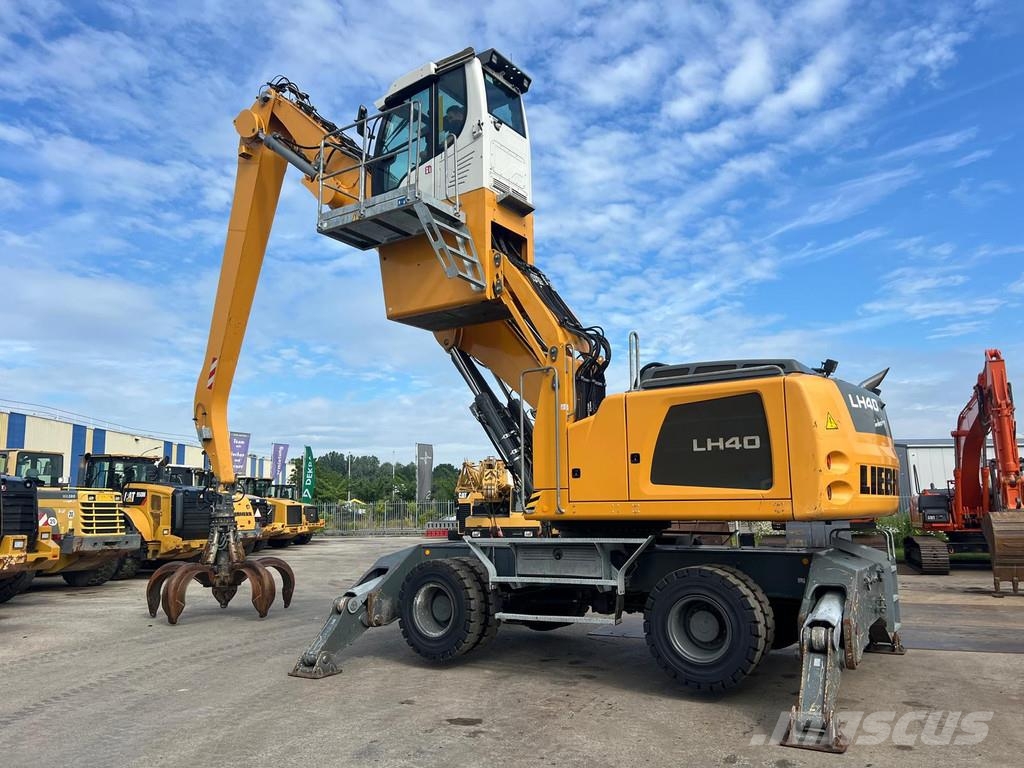 Liebherr LH40M Litronic . Manejadores de residuos industriales