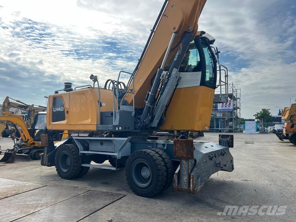 Liebherr LH40M Litronic . Manejadores de residuos industriales