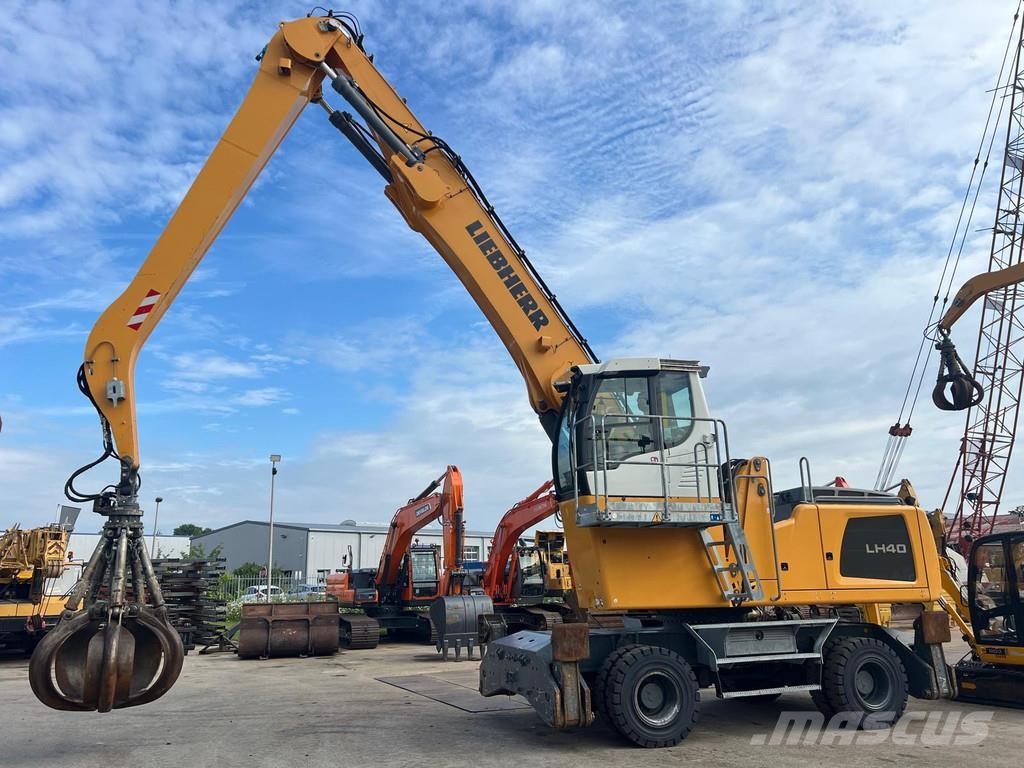 Liebherr LH40M Litronic . Manejadores de residuos industriales