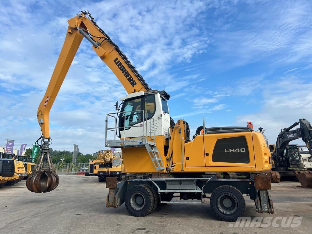 Liebherr LH40M Litronic . Manejadores de residuos industriales