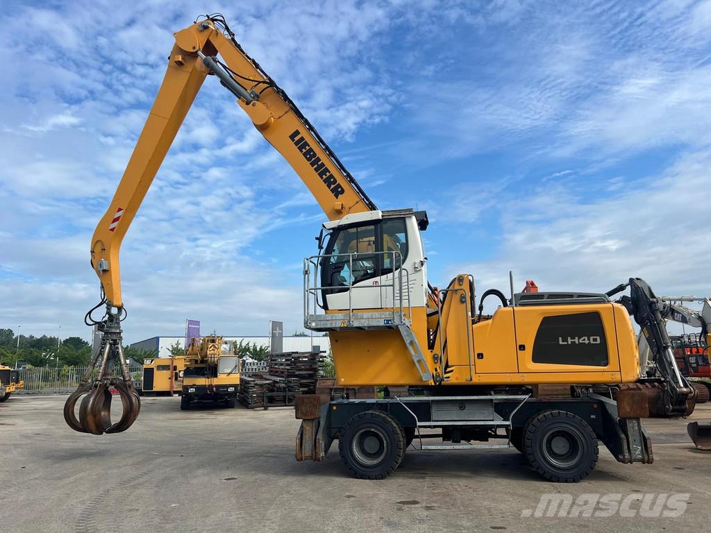 Liebherr LH40M Litronic . Manejadores de residuos industriales