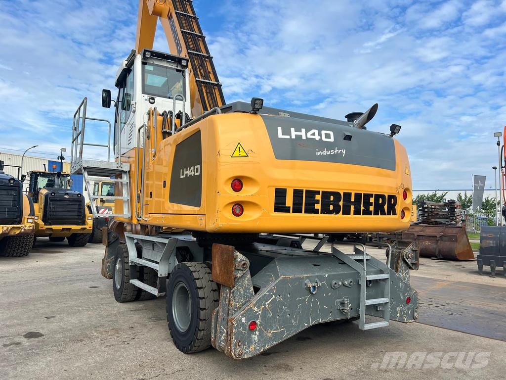 Liebherr LH40M Litronic . Manejadores de residuos industriales