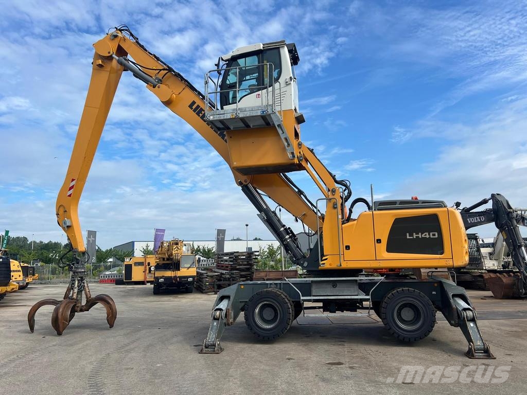 Liebherr LH40M Litronic . Manejadores de residuos industriales
