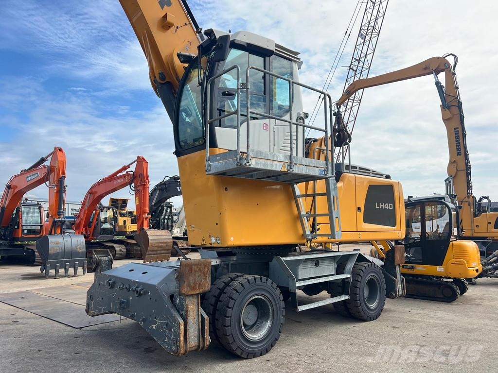 Liebherr LH40M Litronic . Manejadores de residuos industriales